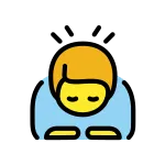 Man Bowing SVG Icon